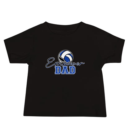 Performance | Baby T-Shirt | Empower Volleyball Club | Dad Crest Logo