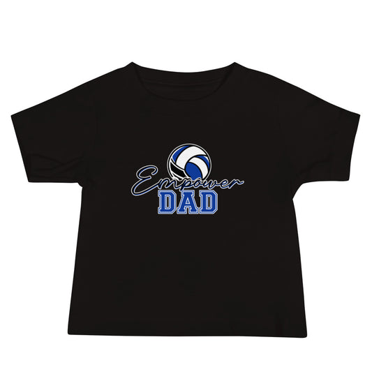 Performance | Baby T-Shirt | Empower Volleyball Club | Dad Crest Logo