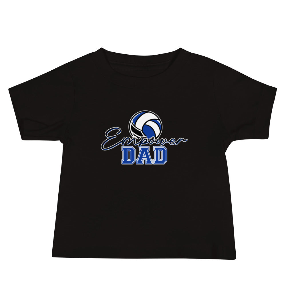 Performance | Baby T-Shirt | Empower Volleyball Club | Dad Crest Logo