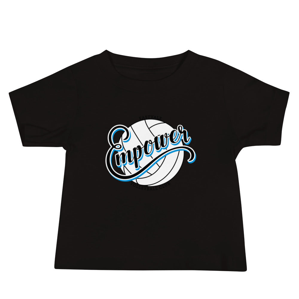Performance | Baby T-Shirt | Empower Volleyball Club | Emblem Logo