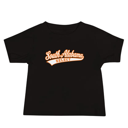 Performance | Baby T-Shirt | South Alabama Select 8U | Athletics Logo