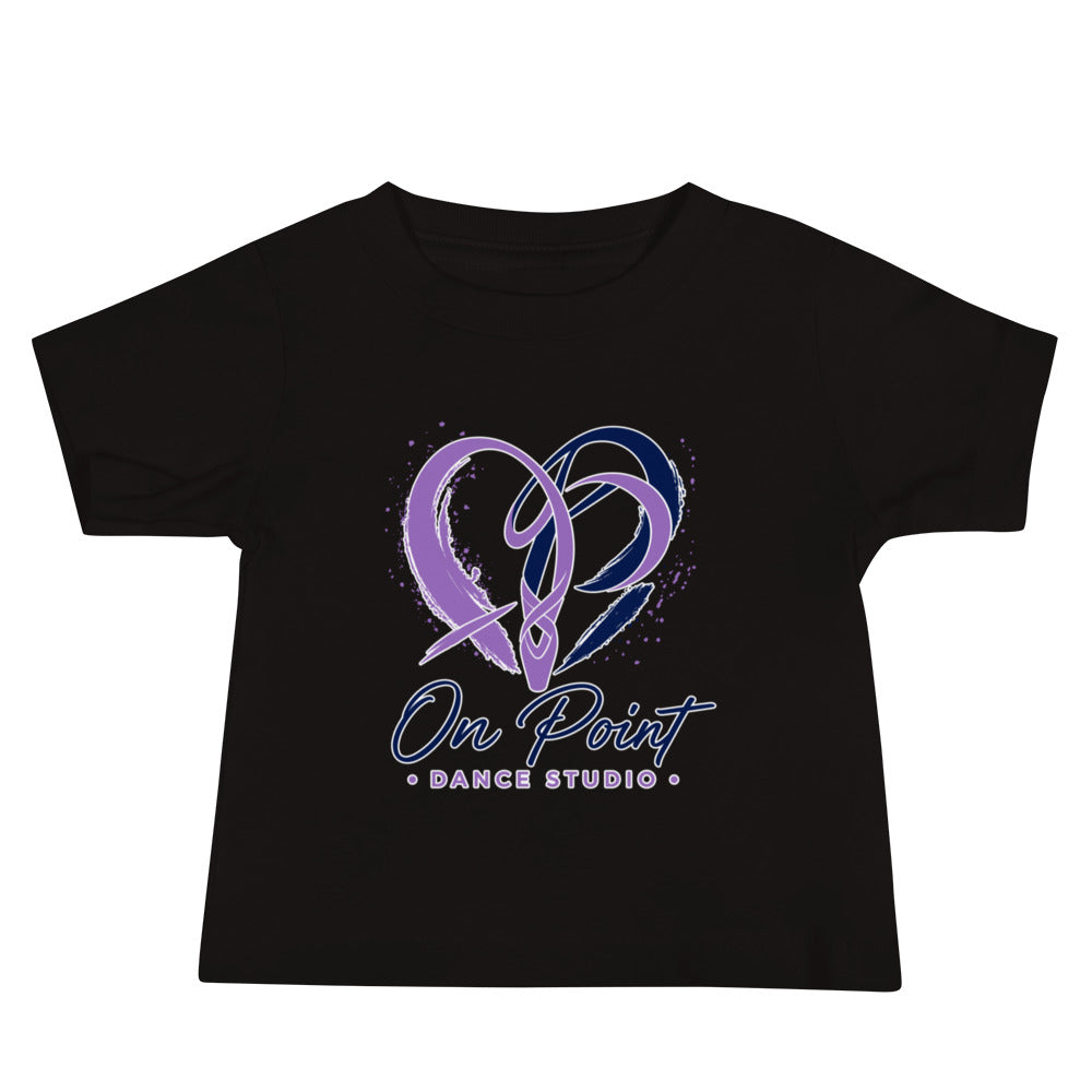 Performance | Baby T-Shirt | On Point Dance Studio | Crest Logo