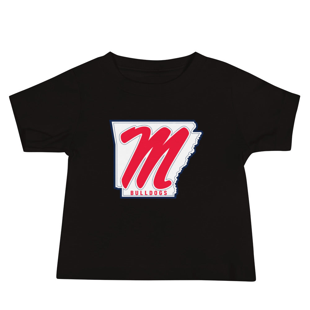 Performance | Baby T-Shirt | Maumelle Bulldogs 2035 | Emblem Logo