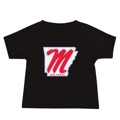 Performance | Baby T-Shirt | Maumelle Bulldogs 2035 | Emblem Logo