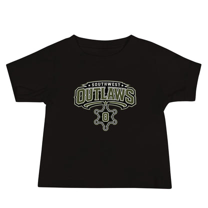 Performance | Baby T-Shirt | Southwest Outlaws | Frontier Athletics Logo