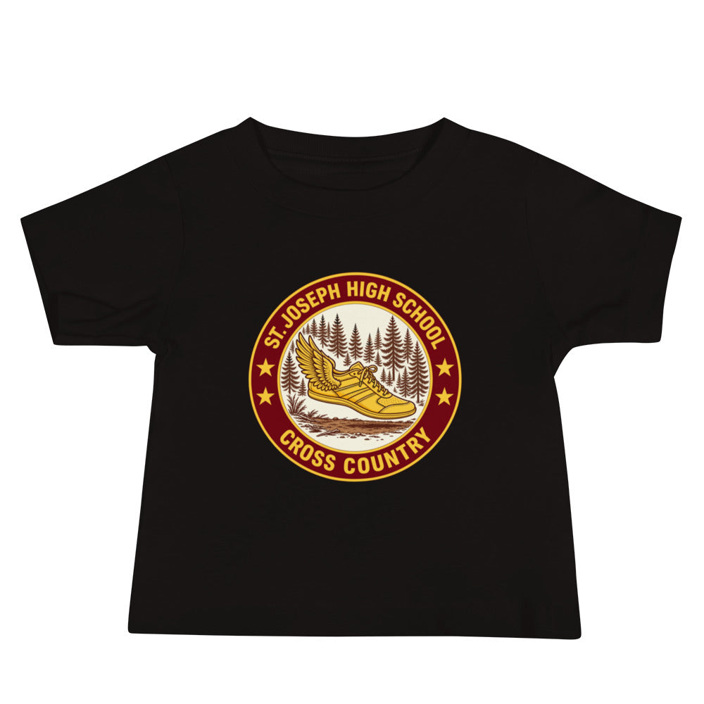 Performance | Baby T-Shirt | St. Joseph High School - Cross Country | Badge Logo