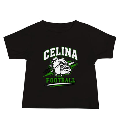 Performance | Baby T-Shirt | Celina Black Football | Emblem Logo