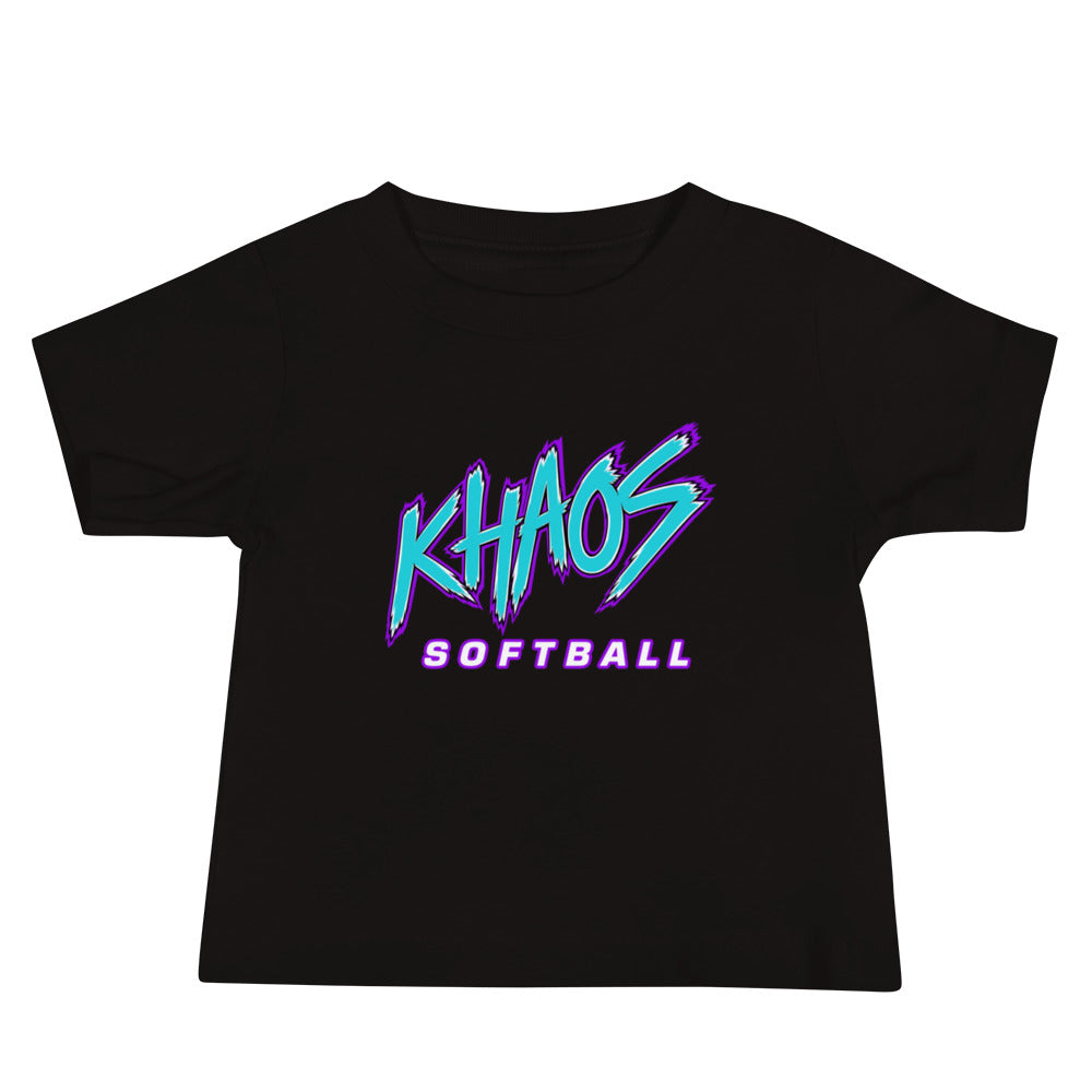 Performance | Baby T-Shirt | Khaos Softball | Atlhetics Logo