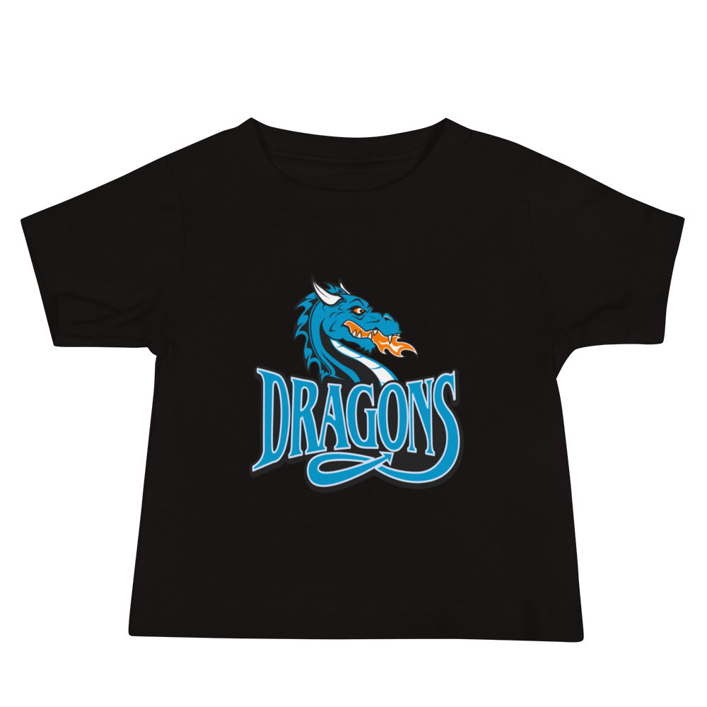 Performance | Baby T-Shirt | International Studies Middle School Volleyball | Emblem Logo