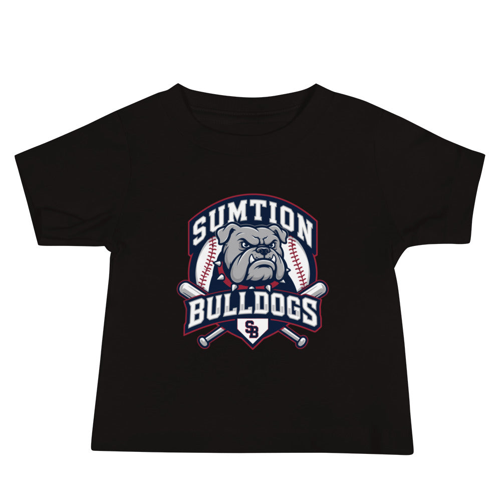 Performance | Baby T-Shirt | Sumtion bulldogs | Emblem Logo