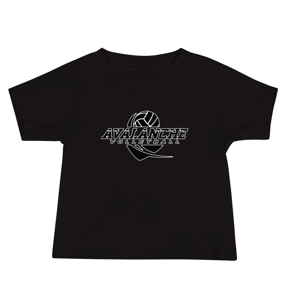 Performance | Baby T-Shirt | Avalanche Volleyball Club | Crest Logo