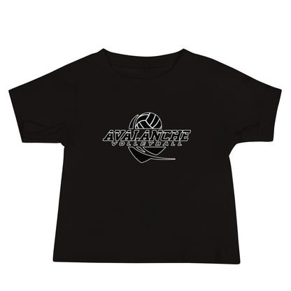 Performance | Baby T-Shirt | Avalanche Volleyball Club | Crest Logo