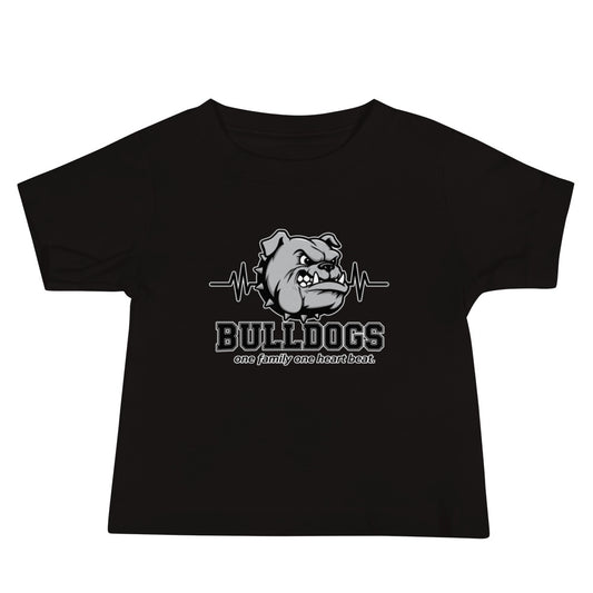 Performance | Baby T-Shirt | Celina Recreational Football Black | Bulldogs Crest Logo