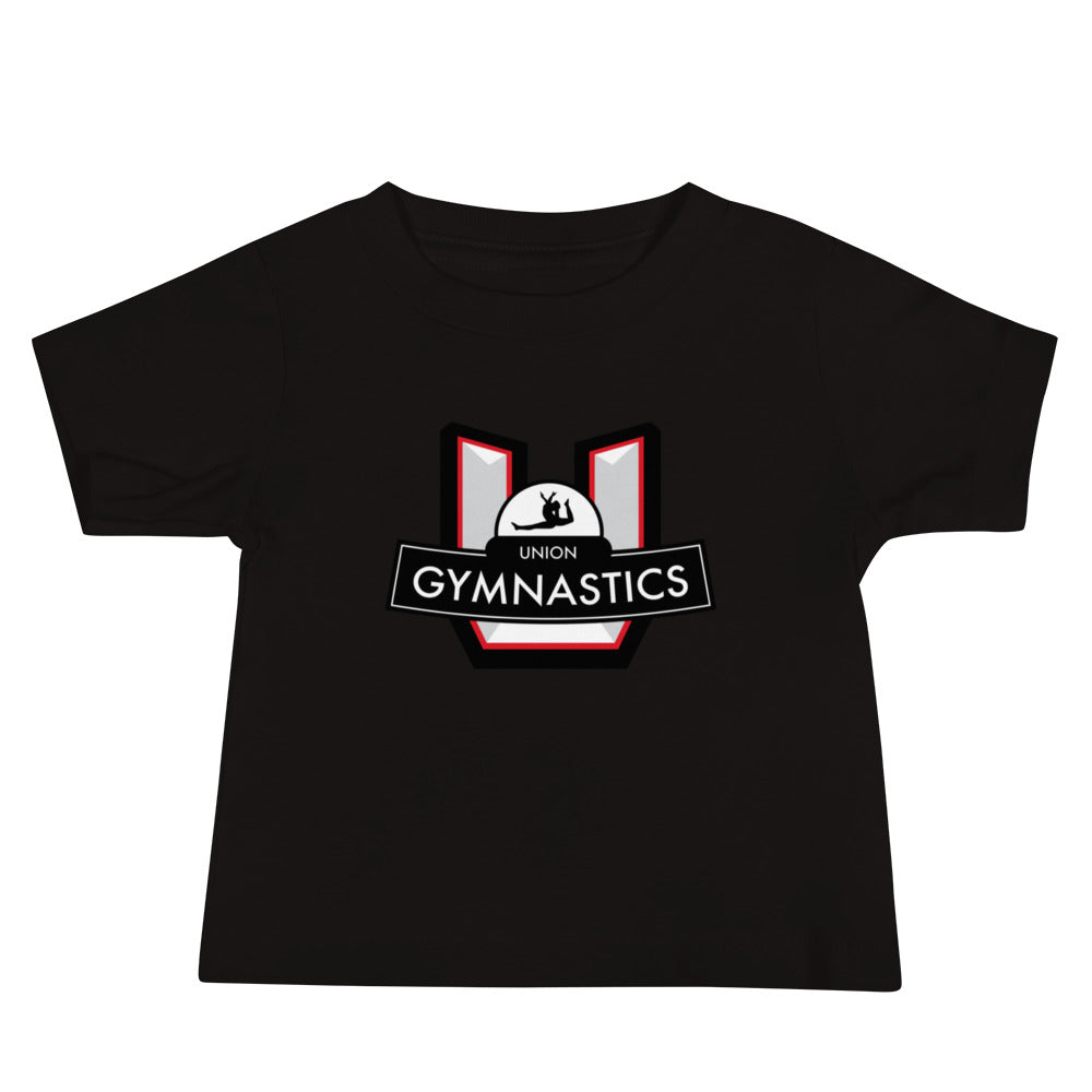 Performance | Baby T-Shirt | Union Gymnastics | Crest Logo