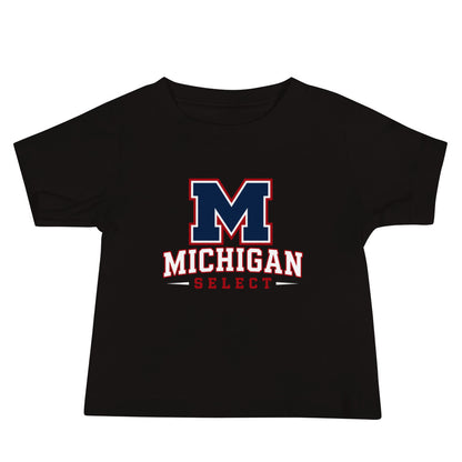 Performance | Baby T-Shirt | Michigan Select Baseball | Emblem Logo