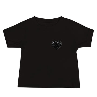 Performance | Baby T-Shirt | Obsidian Heartbeat | Heart Crest Logo