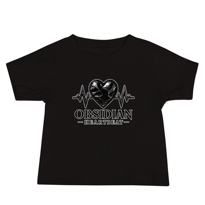 Performance | Baby T-Shirt | Obsidian Heartbeat | Pulse Athletics Logo