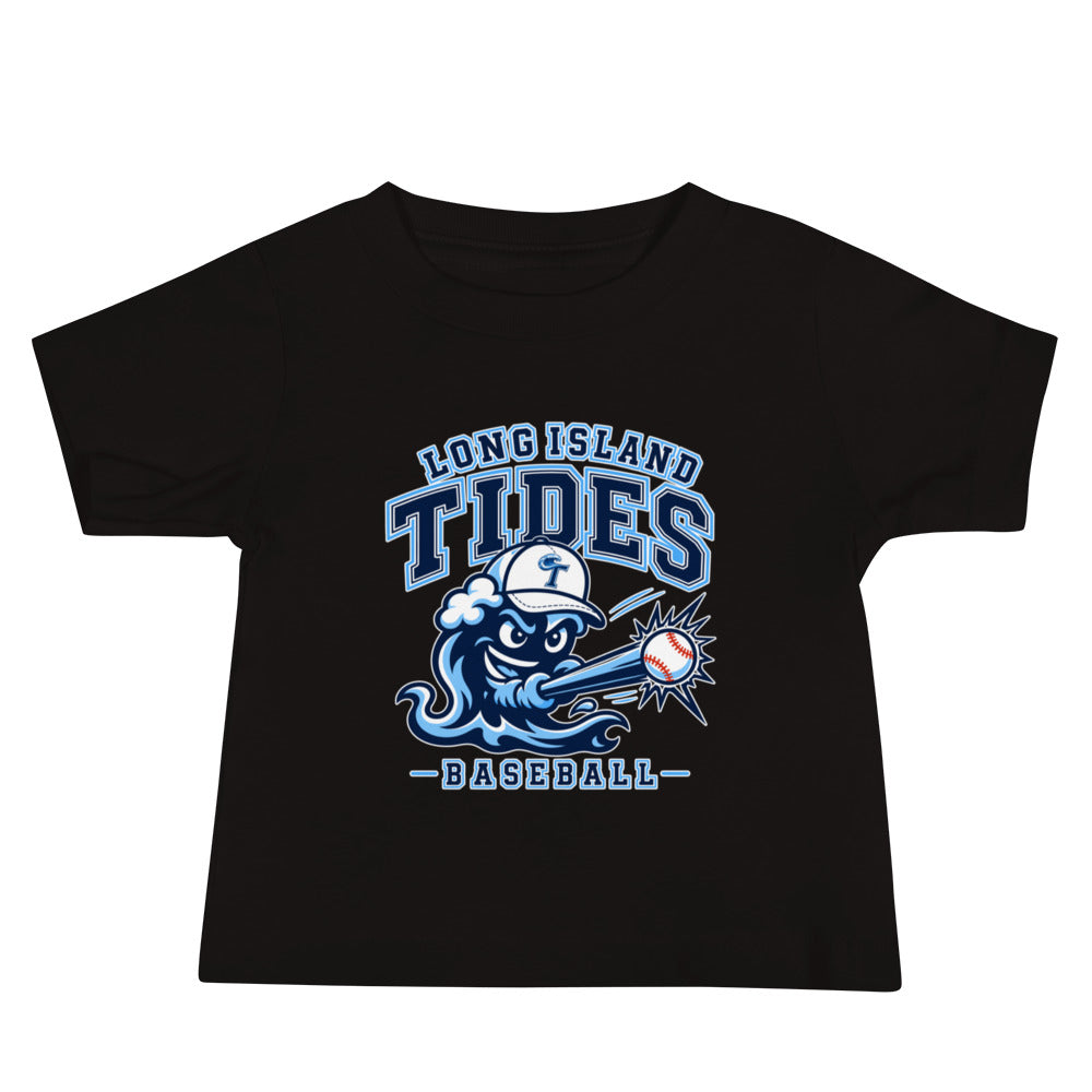 Performance | Baby T-Shirt | Long Island Tides Baseball | Valor Logo