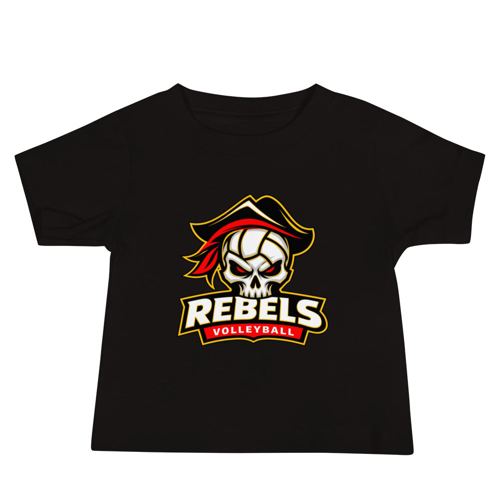 Performance | Baby T-Shirt | Rebels Volleyball Club | Apex Logo