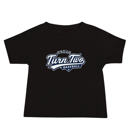 Performance | Baby T-Shirt | Texas Turn Two Baseball | Athletics Logo