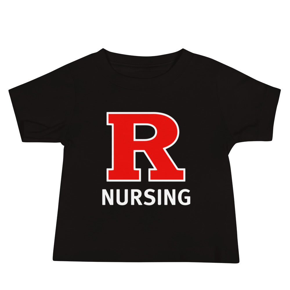 Performance | Baby T-Shirt | Grand View University Nursing | Lettemark Logo