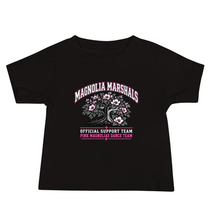 Performance | Baby T-Shirt | Pink Magnolias Dance | Crest Logo