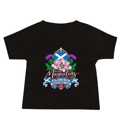 Performance | Baby T-Shirt | Pink Magnolias Dance | Valor Logo