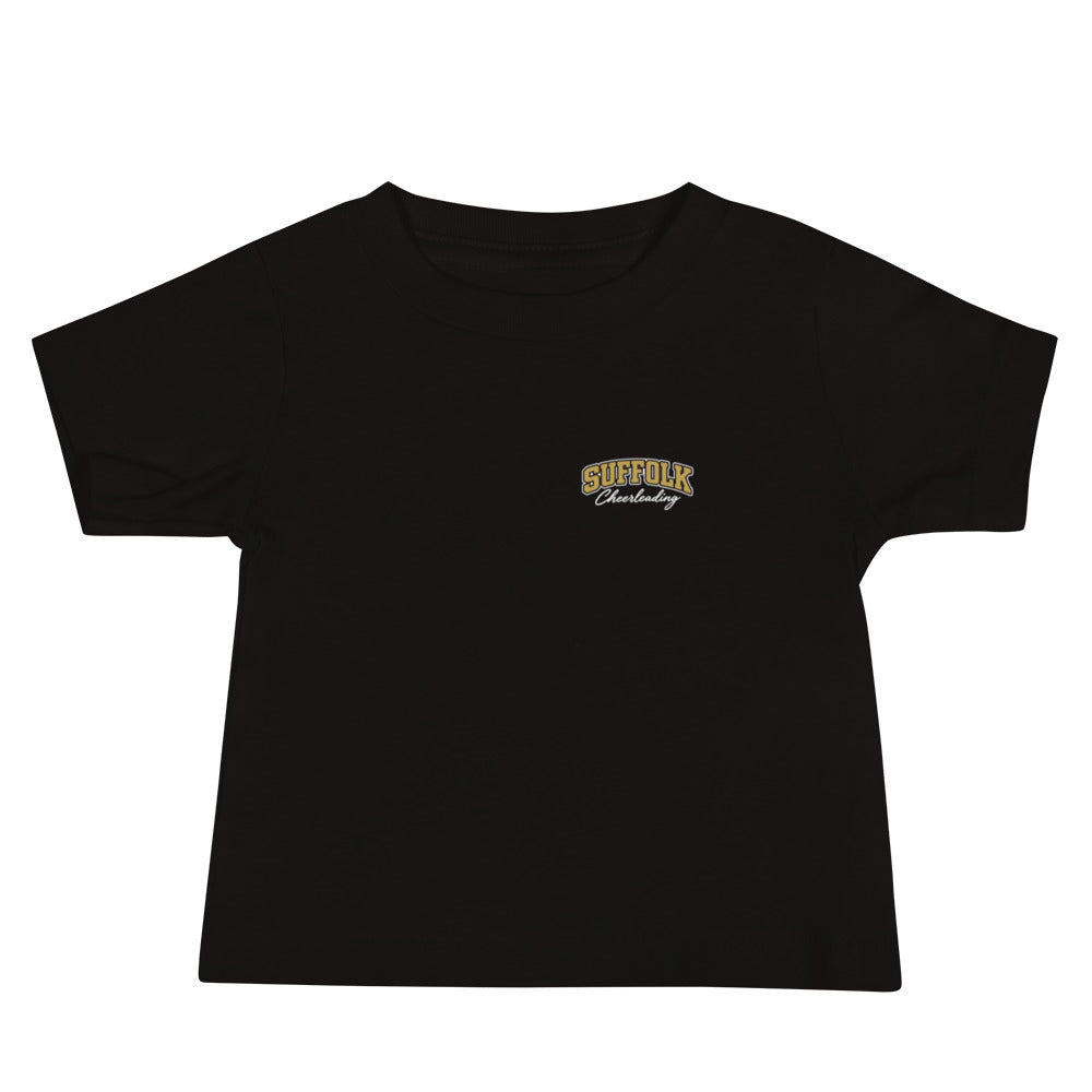 Performance | Baby T-Shirt | Suffolk University Cheerleading | Valor Logo