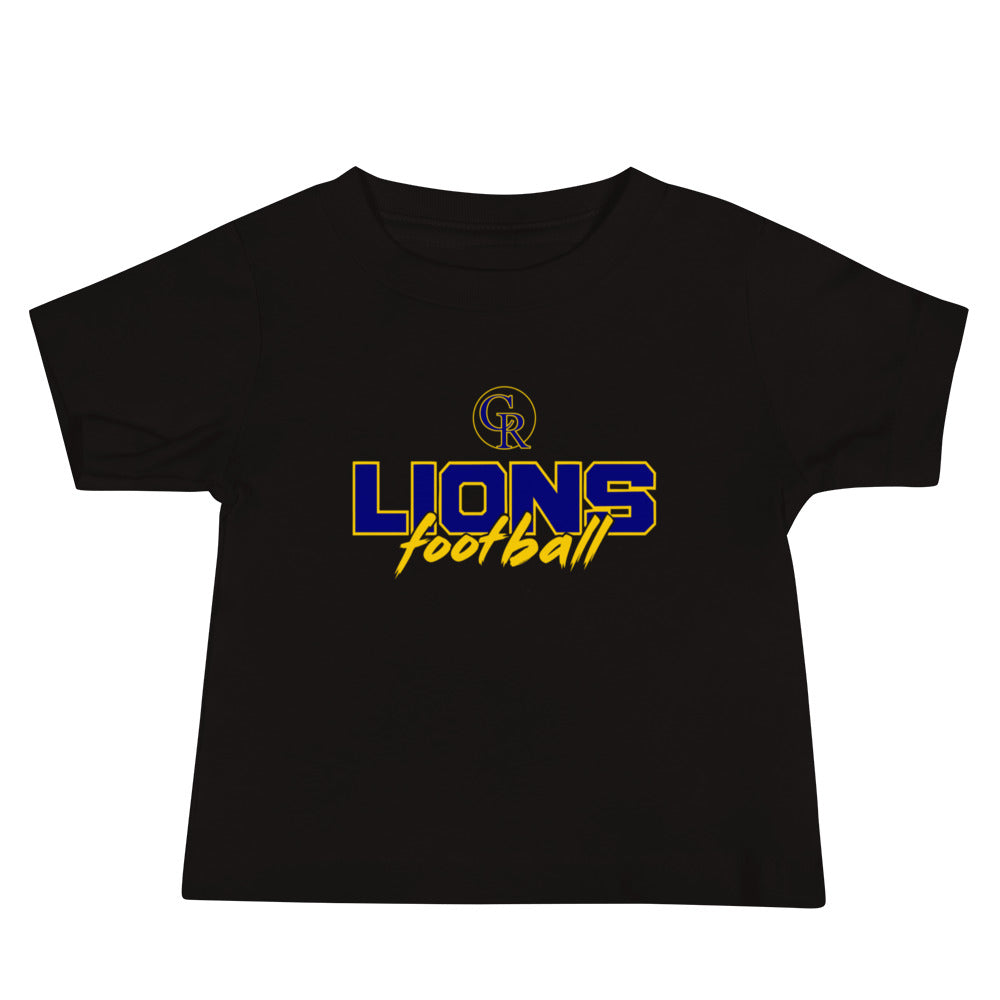 Performance | Baby T-Shirt | Chestnut Ridge Lions Football | Vanguard Logo