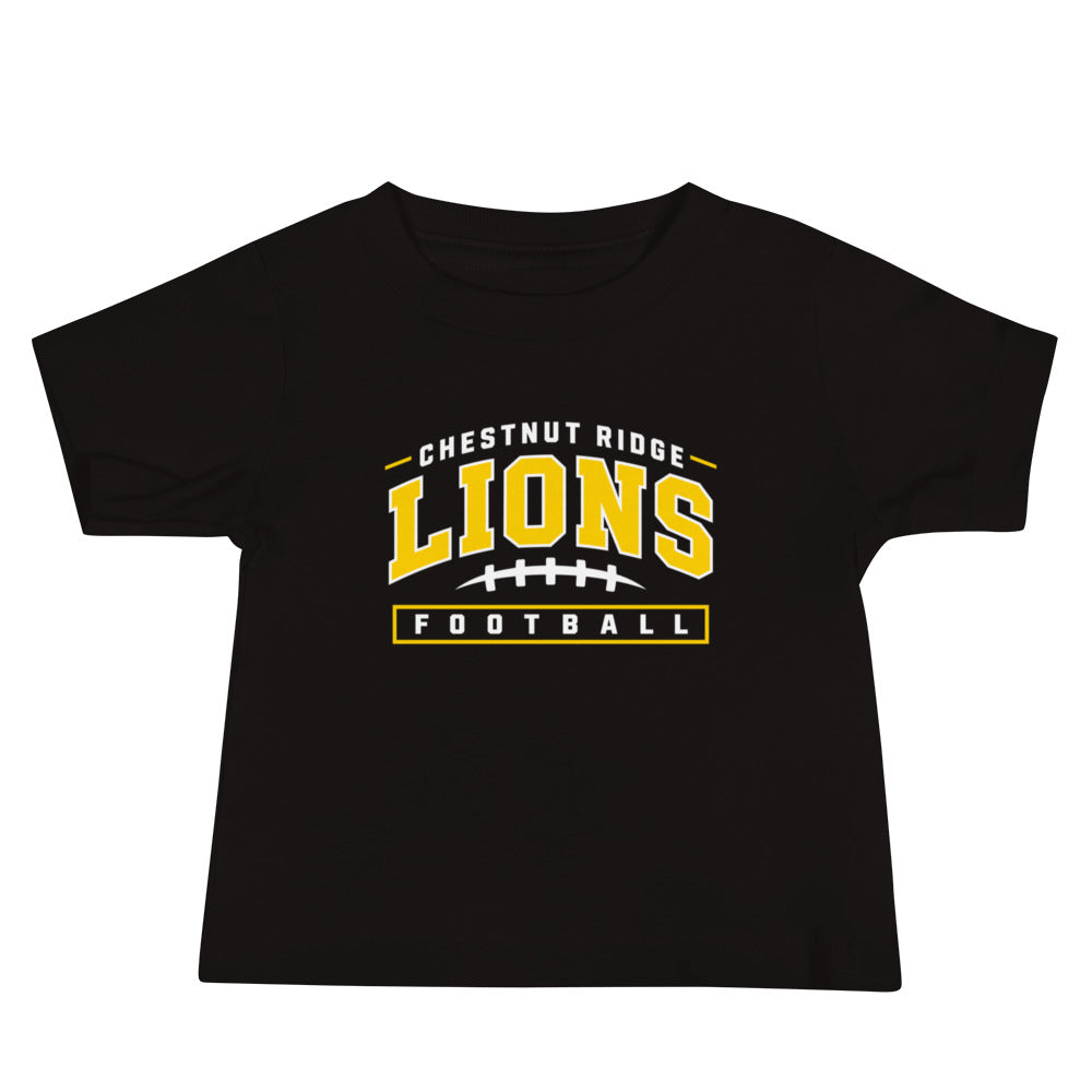 Performance | Baby T-Shirt | Chestnut Ridge Lions Football | Valor Logo