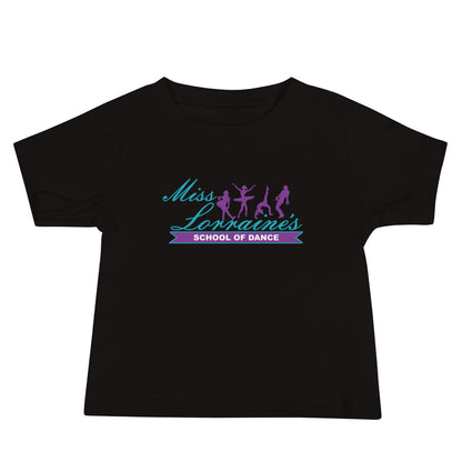 Performance | Baby T-Shirt | Miss Lorraine’s School of Dance | Crest Logo