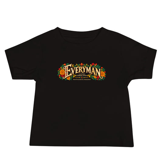 Performance | Baby T-Shirt | Cavalier Theatre Troupe | Crest Logo