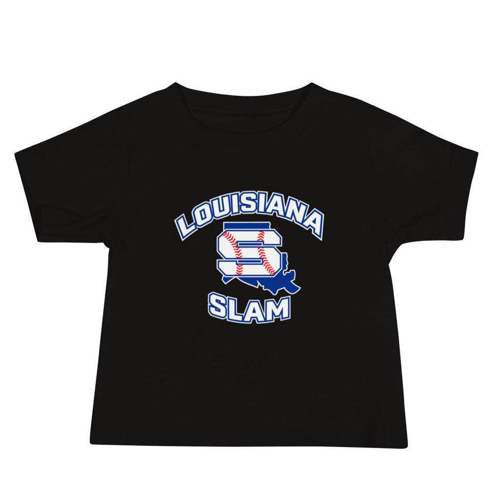 Performance | Baby T-Shirt | Louisiana Slam Baseball | Emblem Logo