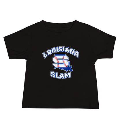 Performance | Baby T-Shirt | Louisiana Slam Baseball | Emblem Logo