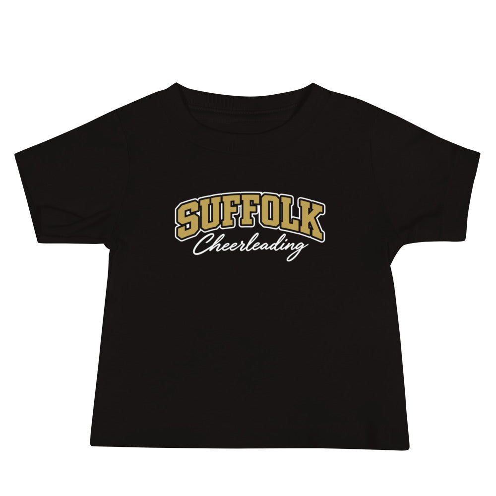 Performance | Baby T-Shirt | Suffolk University Cheerleading | Valor Logo