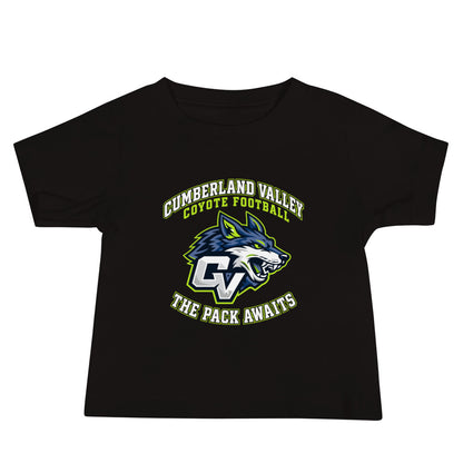 Performance | Baby T-Shirt | Cumberland Valley Coyotes Football | Emblem Logo