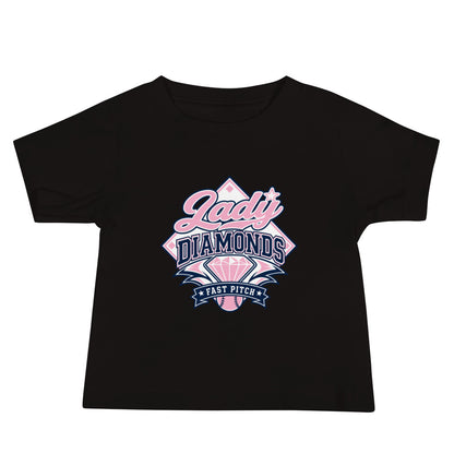 Performance | Baby T-Shirt | Lady Diamonds | Emblem Logo