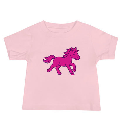Performance | Baby T-Shirt | Pink Pony Athletic Club | Mascot Logo