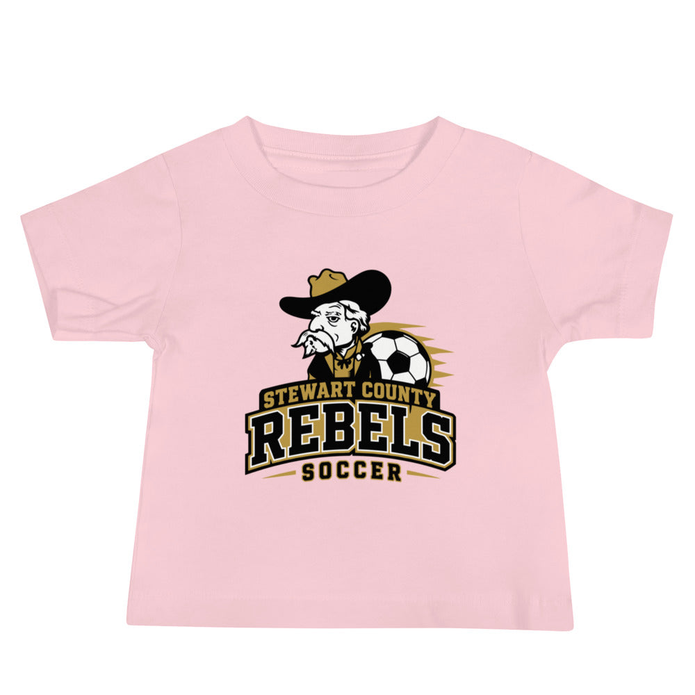 Performance | Baby T-Shirt | Stewart County Soccer | Crest Logo