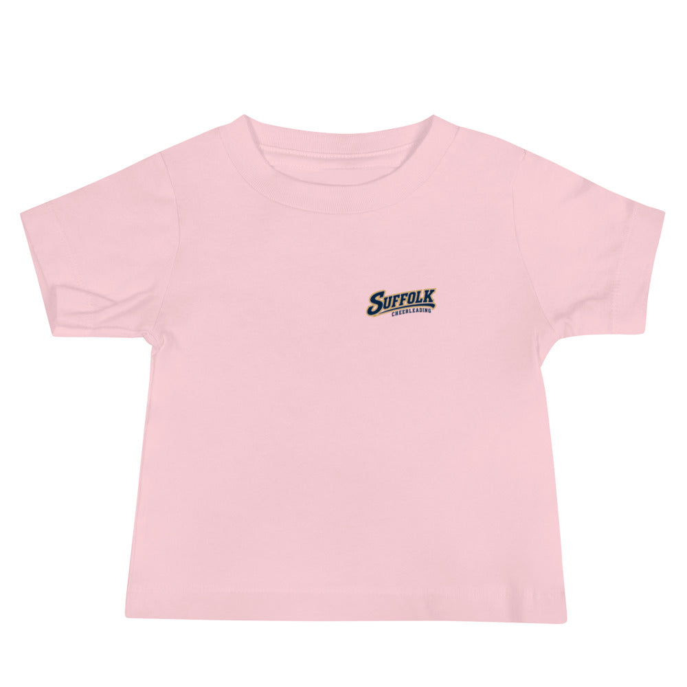 Performance | Baby T-Shirt | Suffolk University Cheerleading | Athletics Logo