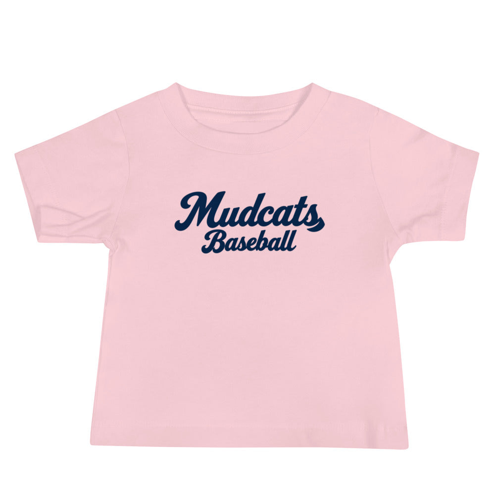 Performance | Baby T-Shirt | Geneseo Mudcats | Modern Script Logo