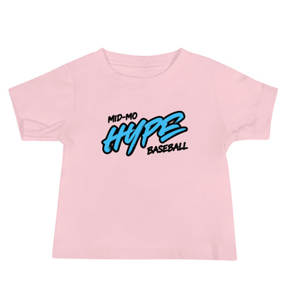 Performance | Baby T-Shirt | Hype Baseball Club | Modern Script Logo