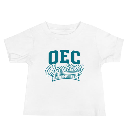 Performance | Baby T-Shirt | Ovations Elite Cheer | Emblem Logo