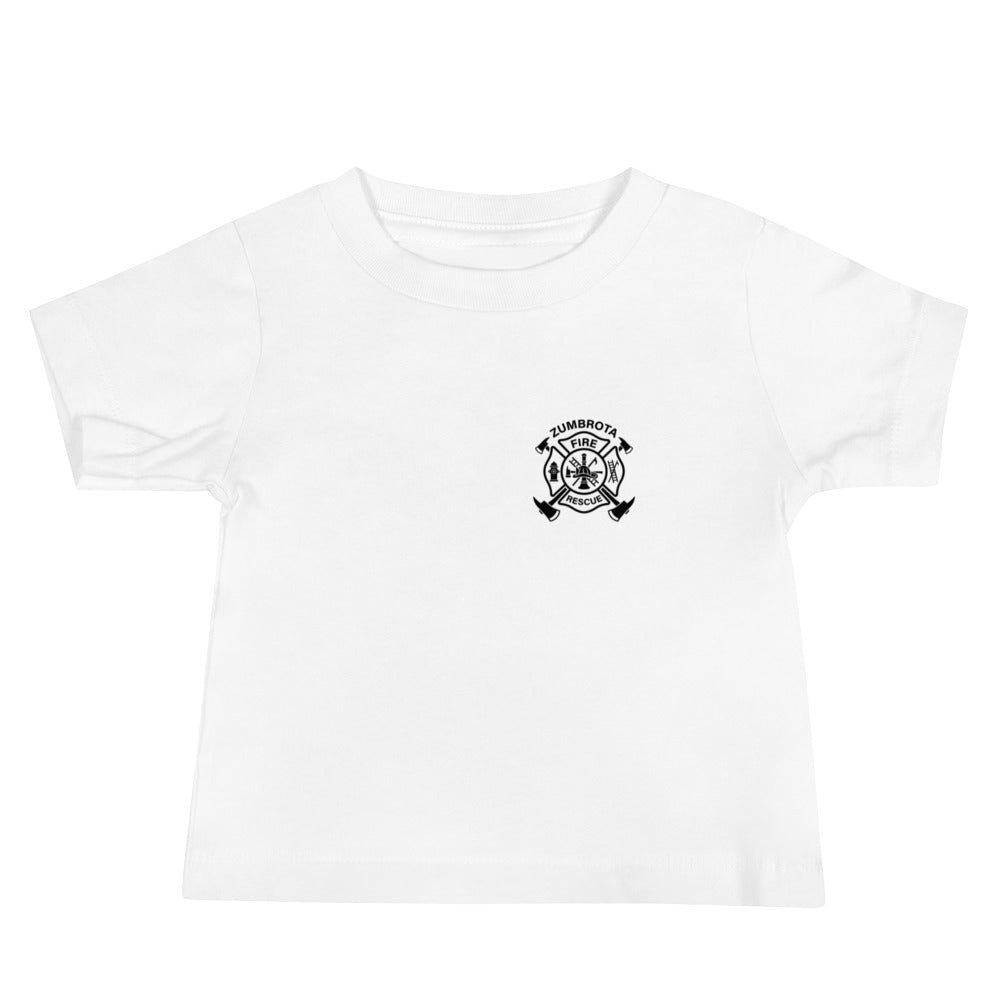 Performance | Baby T-Shirt | Zumbrota Fire Department | Badge Logo