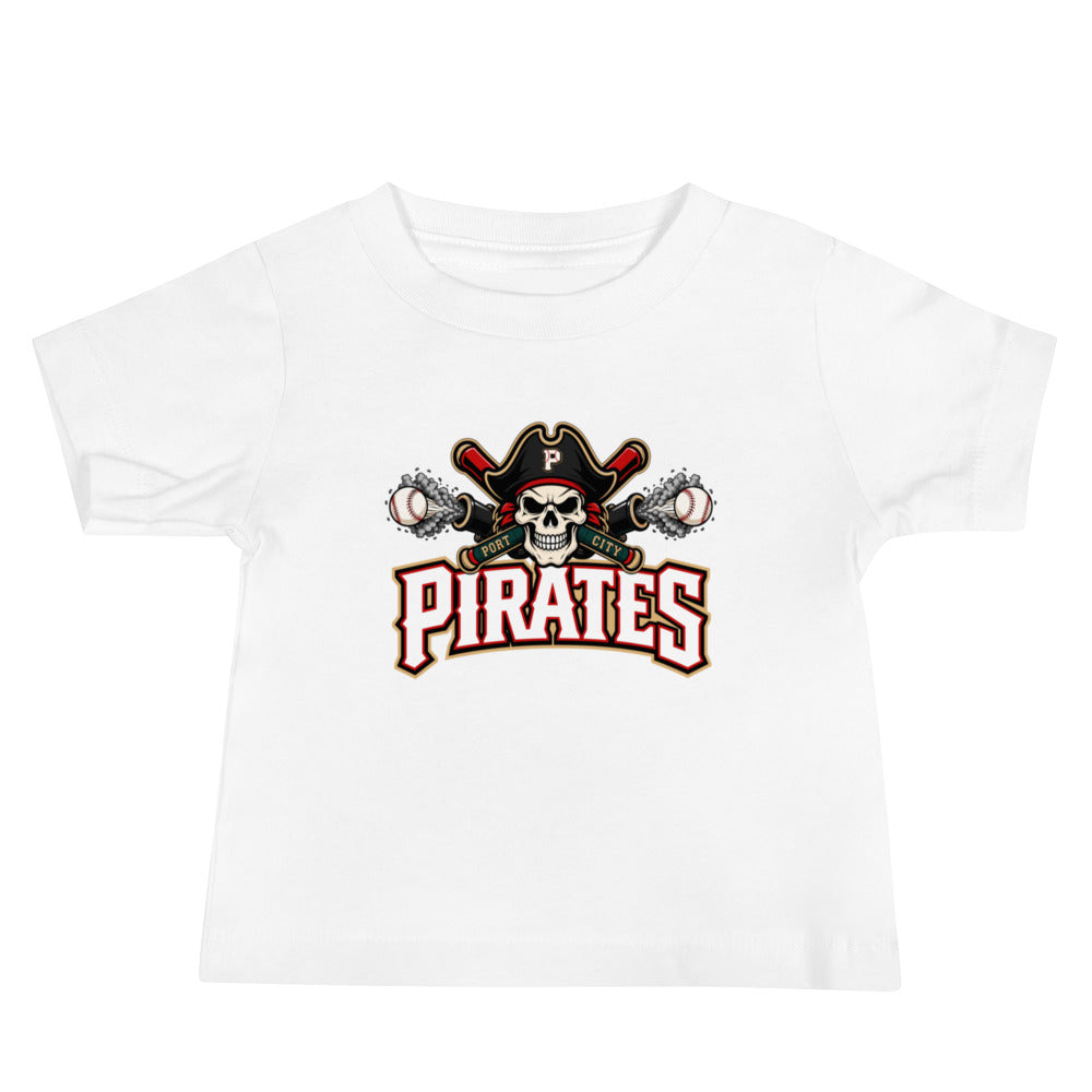 Performance | Baby T-Shirt | Port City Pirates | Cannonball Portside Logo