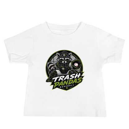 Performance | Baby T-Shirt | Trash Pandas Baseball Organization | Athletics Logo