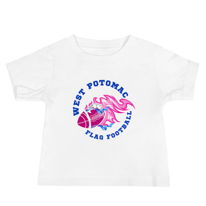 Performance | Baby T-Shirt | West Potomac Flag Football | Crest Logo