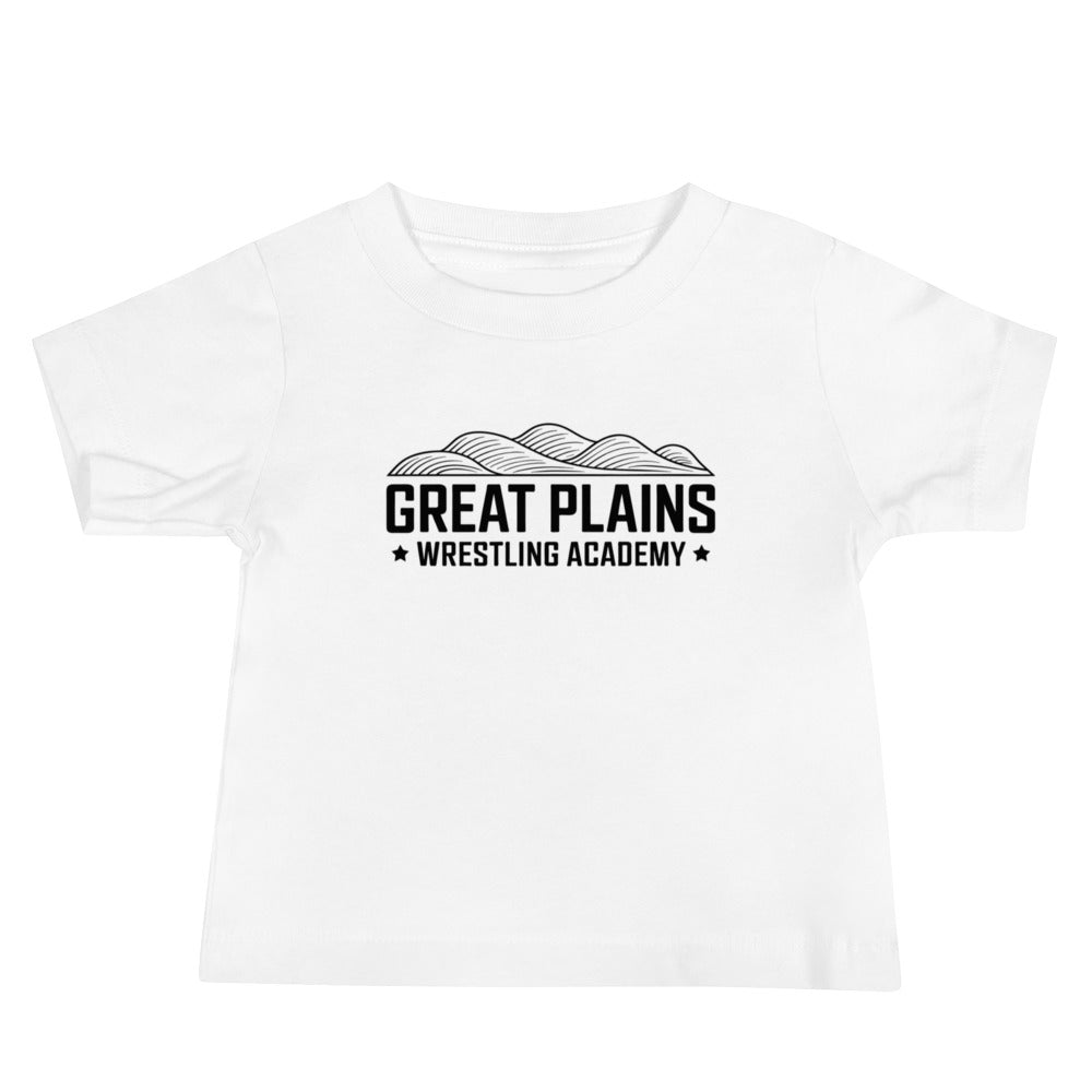 Performance | Baby T-Shirt | Great Plains Wrestling Academy | Crest Logo