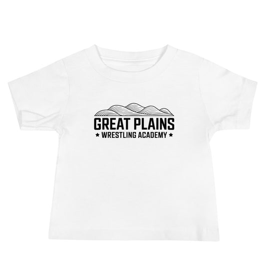 Performance | Baby T-Shirt | Great Plains Wrestling Academy | Crest Logo