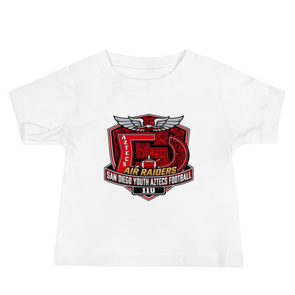 Performance | Baby T-Shirt | San Diego Youth Aztecs Football 11u Air Raiders | Shield Logo